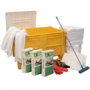 OSK 504 BB G - Kit de emergencia para hidrocarburos en contenedor 500 litros (con granulados)